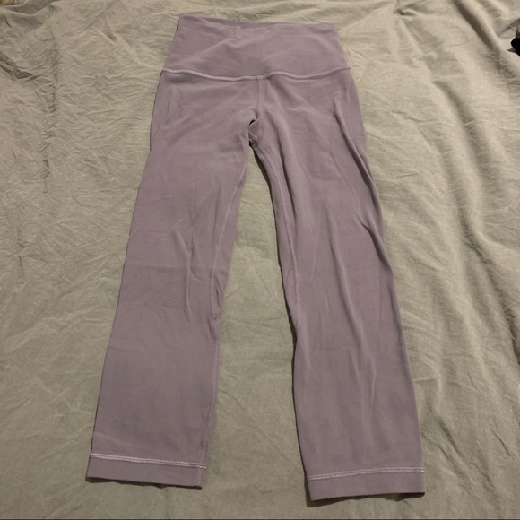 lululemon athletica Pants - Lululemon align crop 21” in graphite purple
